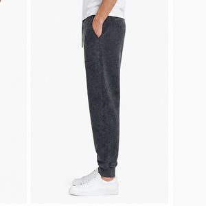 Pantalones Jogger de Algodón con Lavado Ácido, Pantalones Vintage Personalizados, Corte Holgado, Ropa Casual Urbana, Proveedor de Fábrica de Ropa al Por Mayor - Product Image 1