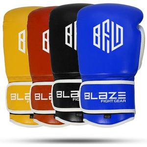 Gants de boxe de haute qualité en cuir véritable pour MMA, Muay Thai et Kickboxing, entraînement et sparring, gants pour sac de frappe 8oz 10oz - Product Image 6