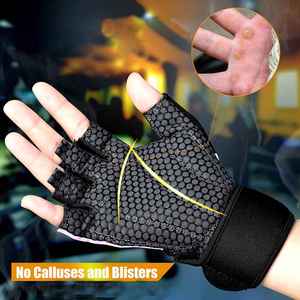 New Fashion Sport Workout Fitness <b>Weight</b> Lifting Gym Exercise Fitness <b>Training</b> Lifts <b>Glove</b> for Men and Women - Product Image 5