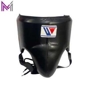 Nouvel ensemble d'équipements de boxe personnalisés Winning, kit de sparring en cuir véritable, ensemble de boxe 3 pièces avec protège-tête intégral, protège-guêtres et gants - Product Image 6