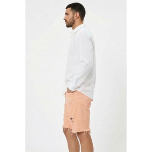 Shorts en jean pour hommes sur mesure en gros, en coton denim, longueur genou, décontractés, pour l'été – Fabricant - Product Image 3