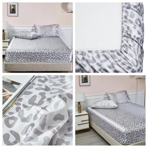 Sábana Plana Moderna con Estampado de Leopardo, 100% Poliéster, Lavable, para el Hogar, para Adultos, Uso en Todas las Estaciones - Product Image 2