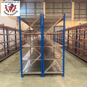 Étagère à outils en acier inoxydable à 5 niveaux sans boulons, capacité de 300 kg/niveau, pour stockage en entrepôt, protection contre la corrosion - Product Image 6