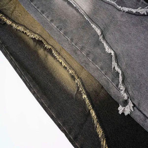 กางเกงยีนส์ทรงแบ็กกี้แบบฟอกสีพรีเมียมคุณภาพสูงสำหรับผู้ชาย พร้อมโลโก้สั่งทำพิเศษ ทรงโอเวอร์ไซส์แบบเรียบง่าย แต่งดีเทลขาดๆ - Product Image 3