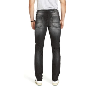 Jeans ajustados para hombre, rasgados, desgastados, con efecto desgastado, pantalones vaqueros para hombre - Product Image 1