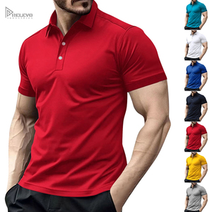 Polos Transpirables Premium para Hombre, Diseño Liso con Bordado Personalizado e Impresión de Logotipo, Disponibles en Varios Colores - Product Image 1