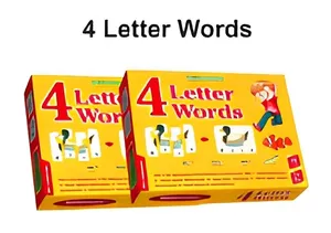 เกมการ์ดจิ๊กซอว์คำศัพท์ 4 คำ SpeechGears สำหรับเด็กอายุ 5-7 ปี พร้อมชิ้นส่วนกระดาษแข็งพิมพ์สีเต็มรูปแบบ - Product Image 3