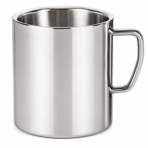 Laser Engraved Stainless Steel <b>Mug</b> <b>Double</b> <b>Wall</b> Insulated Coffee Cup Custom Floral Design Mirror Polished Metal Drinking Tumbler - Product Image 4