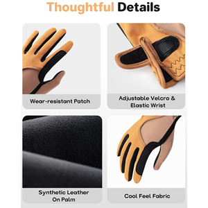 Soft Genuine Leather <b>Equestrian</b> Gloves for Women Men Comfortable Grip Horseback Riding Gloves for Daily Training - Product Image 2