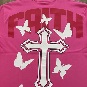 Camiseta Gráfica con Estampado DTG para Hombre, de Algodón con Bajo sin Rematar y Lavado Ácido, Estilo Boxy, de Fabricantes de Ropa Personalizada - Product Image 5