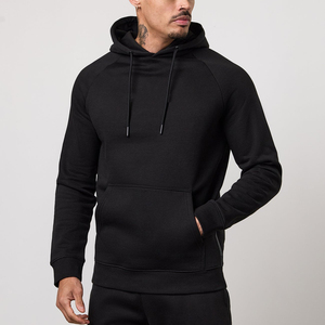 Sweat à capuche pour homme en polyester/coton, avec poche, personnalisable avec votre logo, en molleton, pour l'automne - Product Image 3