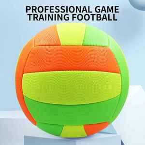 ลูกฟุตบอลเยาวชนคุณภาพเยี่ยม ขนาดมาตรฐานแปดแผ่น ไซส์ 5 สำหรับการเล่นวอลเลย์บอลแบบสบายๆ ที่เชื่อถือได้ - Product Image 4
