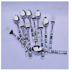 Juego de Cubiertos Personalizado de Diseño Moderno, Brillante y Pulido, Cubiertos Decorativos para la Mesa de Comedor en Bodas - Product Image 5