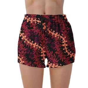 100%polyester/Spandex Fabric Beach Swim Trunks Women Quick dry Sublimation Women's Shorts Beach Wear High Quality Shorts - Product Image 3