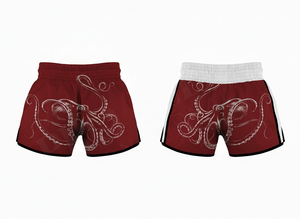 Pantalones Cortos de Muay Thai 100% Poliéster de Alta Calidad, para Artes Marciales, Boxeo, Lucha, Sublimados, para Entrenamiento de Kickboxing, Gimnasio y Deportes - Product Image 6
