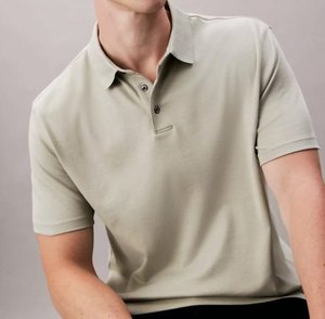 Superior comfort Short Sleeve Men's <b>T</b>-<b>Shirts</b> Crafted From Pure Breathable Cotton Solid Knitted <b>Office</b> Wear - Product Image 3