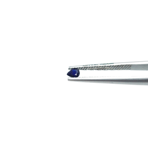 Saphirs bleus naturels de Bangkok, taille poire calibrée 3x4mm, pierres précieuses de saphir bleu naturel facettées pour la création de bijoux - Product Image 2