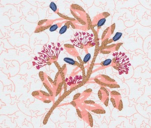 <b>Boho</b> Brick Red Tufted <b>Cushion</b> <b>Cover</b> Floral Border Embroidery Decorative Pillow <b>Cover</b> for Home Decor - Product Image 4