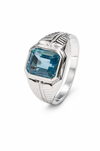 Citrine <b>Ring</b> in 925 Sterling <b>Silver</b> KLSR12390 - Product Image 4