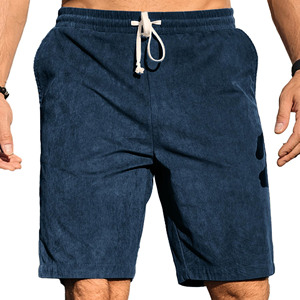 Pantalones cortos deportivos de alta calidad para hombre, pantalones cortos personalizados para correr, pantalones cortos de gimnasio, transpirables, de cintura media, informales, con estampado en relieve 3D - Product Image 1
