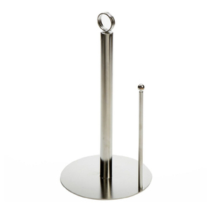 Porte-rouleau de papier essuie-tout en fer forgé fait main pour comptoir de cuisine, finition noire mate résistante à la rouille, décoration moderne style ferme - Product Image 3