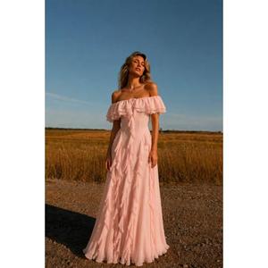 Trendy <b>Summer</b> Casual Embroidery <b>Boho</b> Maxi <b>Dress</b> for Women High Quality A-Line Silhouette - Product Image 2
