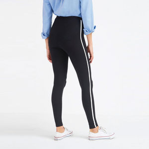 Leggings de yoga à compression de haute qualité pour femmes, avec poches, taille mi-haute, nouveau style personnalisé, pour la gym, vente en gros, en coton respirant - Product Image 2