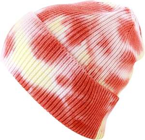 Custom Embroidery 4 Corner Round Skiing <b>Head</b> <b>Cover</b> Tie Dye Beanies Women Factory Wholesale Caps jacquard - Product Image 6