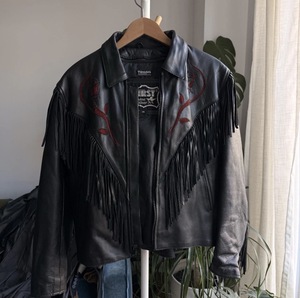 Chaqueta de Cuero con Cremallera de Diseño Exclusivo TOP SHOW, Alta Demanda, Cuero Genuino Vintage, Impermeable y Transpirable - Product Image 4