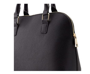 Women's Genuine <b>Leather</b> Waterproof Thermal ZIP Closure <b>Shopping</b> Outdoor <b>Bag</b> with Customizable Size and Two Straps - Product Image 3