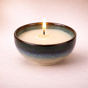 Stackable Ceramic Candle Vessels Wide Bowl Thick Durable Heat Resistant Smooth Finish Single Wick Premium Home Decor - Product Image 3