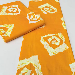 Tissu en coton Ankara imprimé africain de qualité export pour vêtements, artisanat et accessoires - Product Image 1