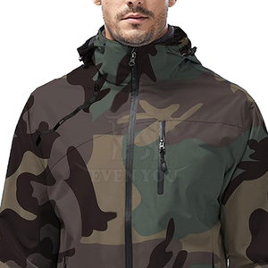 Oversized Men <b>Camo</b> Windbreaker <b>Jacket</b> Durable <b>Camo</b> Windbreaker <b>Jacket</b> Comfortable <b>Camo</b> Windbreaker <b>Jacket</b> - Product Image 5
