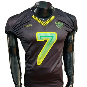 Maillot de football américain Broderie Plus Size Respirant Extensible Sublimation Pantalon Short Pakistan Made Real Photos Direct - Product Image 1