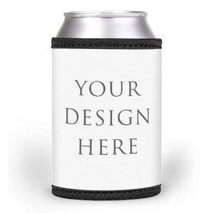 Custom Universal Neoprene <b>Can</b> <b>Cooler</b> Insulated Foldable Drink Koozy Shockproof Cold Hold for Outdoor Events - Product Image 1