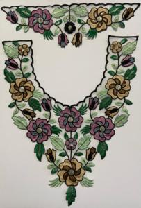 Patchs brodés ORGEZA de haute qualité pour femmes, en tissu, à coudre, motif floral, travail au fil, aspect coton doux, pour vêtements et textiles de maison - Product Image 6