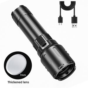 CITICITY 1400LM Scuba Diving Flashlight <b>LED</b> Waterproof IP68 5000mAh Battery 300m Long 200M Depth Aluminum Alloy - Product Image 4