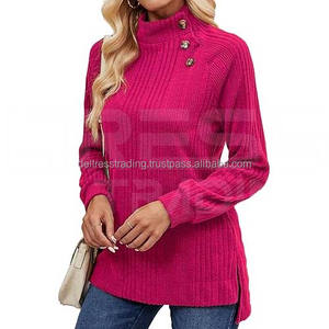 2024 último estilo de manga larga sudaderas de moda para mujer tela tejida logotipo frontal colores personalizados secado rápido transpirable - Product Image 5