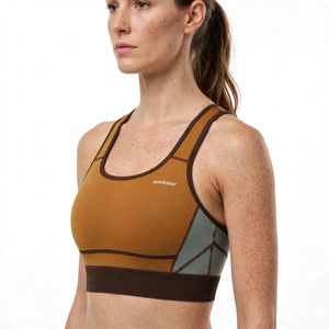 Soutien-gorge de sport dos nageur personnalisé pour femme, sans armatures, séchage rapide, respirant, color block, sportif, toutes saisons, lavable en machine - Product Image 4