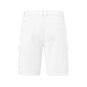 Shorts cargo multi-poches pour homme, taille plus, design personnalisé, coupe ajustée, couleur unie, élégants. - Product Image 2