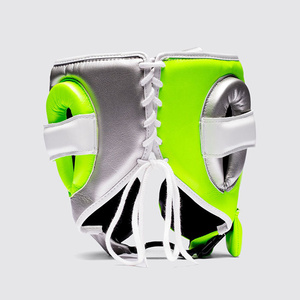 Équipement de protection de la tête pour la boxe et le MMA en cuir véritable, de qualité supérieure, réglable, pour l'entraînement professionnel - Product Image 6