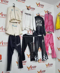 <b>Men's</b> Cotton Sweatpants Winter Trackpants Casual Jogger <b>Trousers</b> with Cargo Pockets <b>Elastic</b> Cuffs and Drawstring <b>Waist</b> - Product Image 4