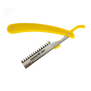Cuchillas de Afeitar Profesionales de Acero Inoxidable para Adelgazar el Cabello, Herramienta de Estilismo Plegable para Salón y Hogar - Product Image 2