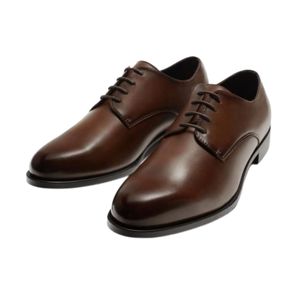 Fabricant de chaussures en cuir OEM personnalisées, chaussures pour hommes de qualité supérieure à bout rond, vente en gros, étiquette privée, exportation mondiale - Product Image 2