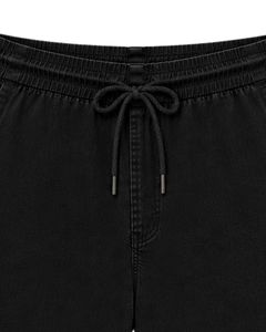 Shorts de bain d'été personnalisés noirs pour hommes, séchage rapide, taille élastique avec cordon de serrage, décontractés, légers, pour la plage et les vacances - Product Image 3