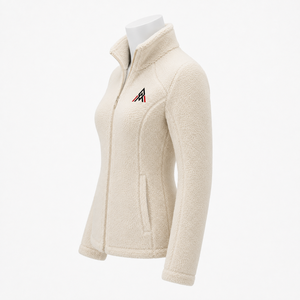 Chaqueta Acolchada Polar Sherpa para Mujer, Reversible, Ecológica, Textura Afelpada, Acogedora, Cortavientos, Corte Holgado, para Caminatas de Invierno, Viajes y Actividades al Aire Libre - Product Image 4