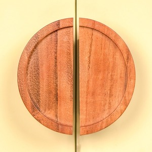 Poignée de meuble en bois moderne et durable, forme ronde, design traditionnel, bouton de meuble durable pour armoire, décoration intérieure - Product Image 6