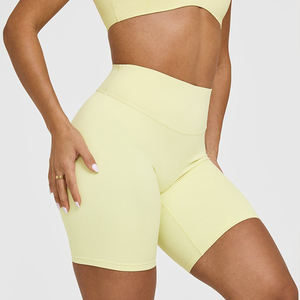 Pantalones cortos de compresión deportivos premium para mujer – Pantalones cortos de entrenamiento atlético de cintura alta para entrenamiento, correr y rendimiento deportivo - Product Image 6