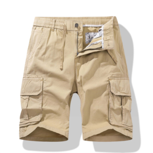 New Arrival Men's New Design Cargo Short Casual Mid Elastic Waist <b>Athletic</b> Gym Running Shorts With Custom Logo Cargo Short - Product Image 4
