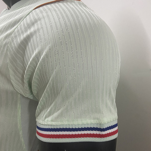 Ensemble de maillot de football blanc pour homme avec numéro 23 imprimé par sublimation, polyester à séchage rapide, manches courtes, col rond, coupe régulière, adulte - Product Image 4